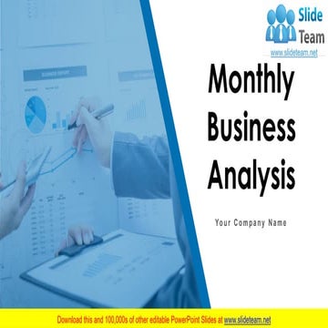 Monthly Business Analysis PowerPoint Presentation Slides
