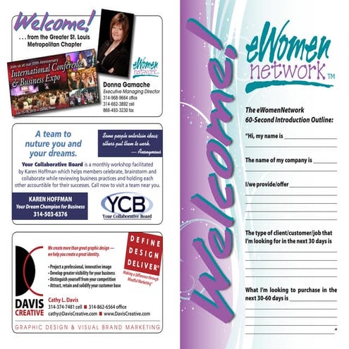 eWomenNetwork GSLM Networking handout