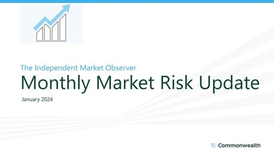 Monthly Market Risk Update: January 2024 [SlideShare]