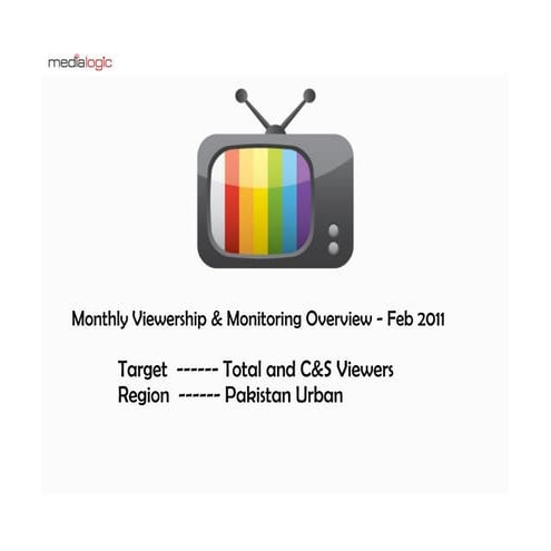 TV Monthly Report Feb 2011 (Pakistan)