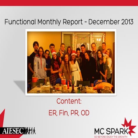 Monthly reports december   functional