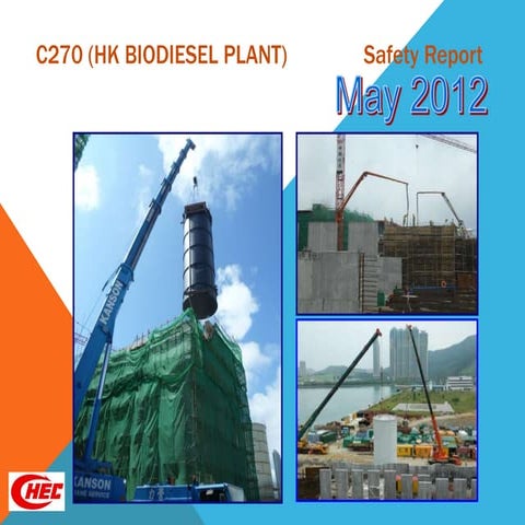 Monthly safety report may 2012