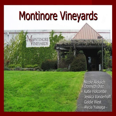 Montinore Estates Slide Show