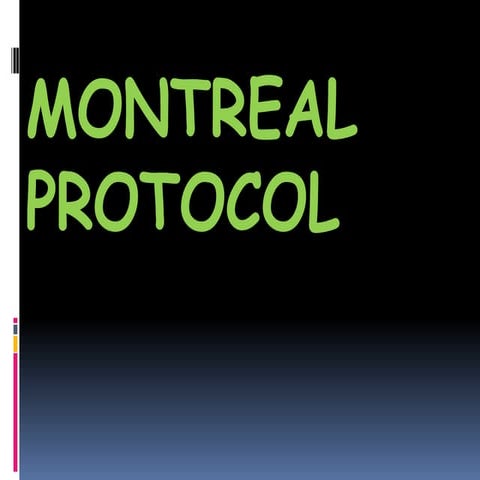 Montreal protocol