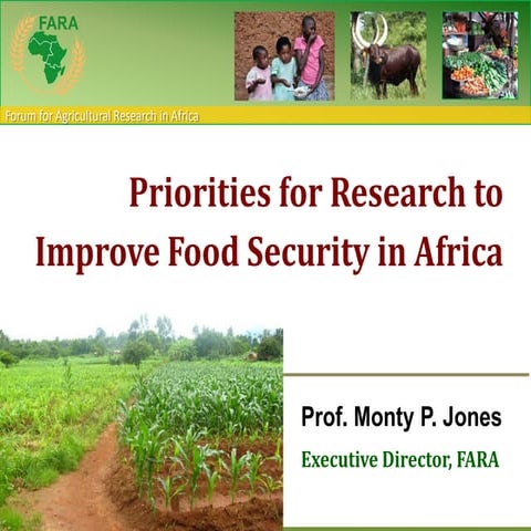Monty Jones Africa Australia consultationPriorities for Research to Improve F...