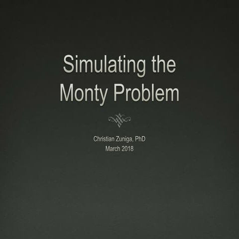 Monty problem