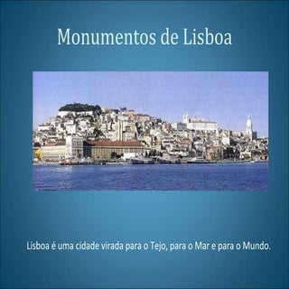 Monumentos de lisboa