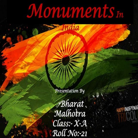 Monuments of india