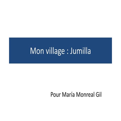 Mon village