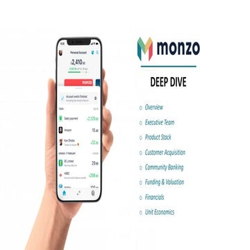 Monzo Deep Dive | Fintech Fraternity
