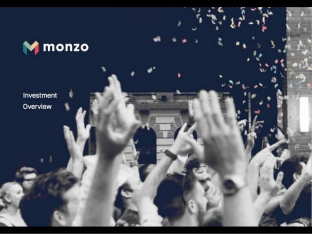 Monzo pitch deck