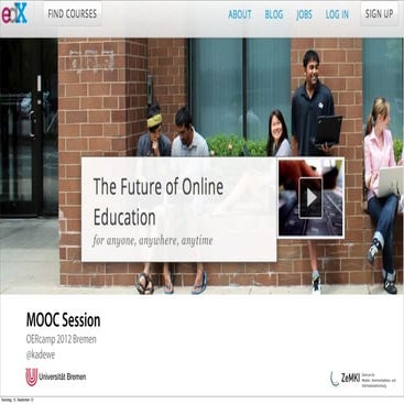 The two sides of MOOCs