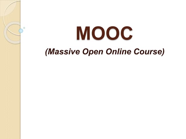 Mooc