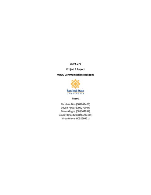 MOOC backbone using Netty and Protobuf