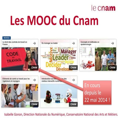 Les MOOC du Cnam
