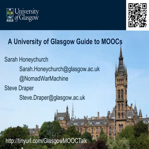 A University Guide to MOOCs