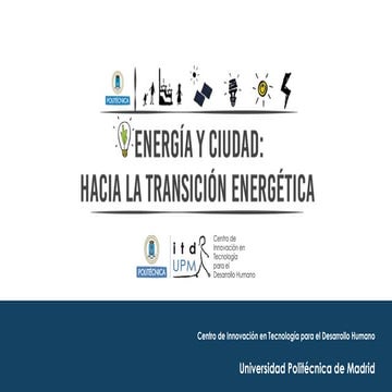 Energía y ciudad: Desmontando mitos