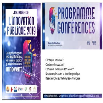 Mooc Papeete JIP octobre2019