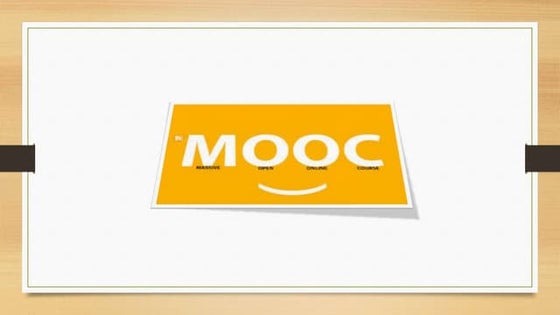 New era of mooc.