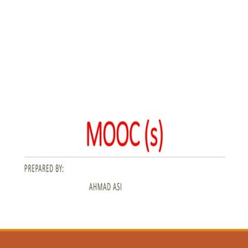 Moocs
