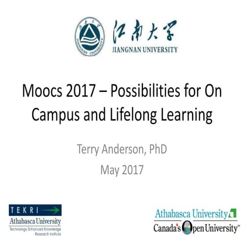 Moocs 2017   On campus and Off