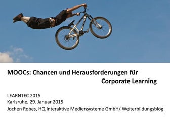 MOOCs: Chancen und Herausforderungen für Corporate Learning 