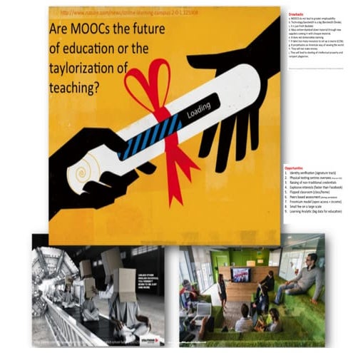 Workshop acerca del momento actual de los MOOCS