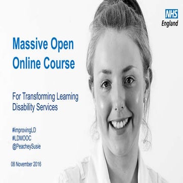 Presentation: Massive Open Online Course (MOOC) for transforming learning dis...
