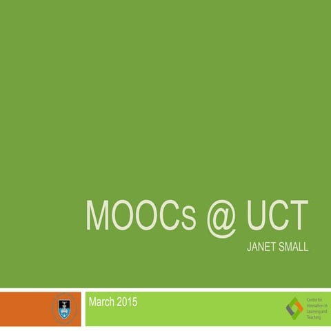 MOOCs presentation Dutch visitors 11 March final
