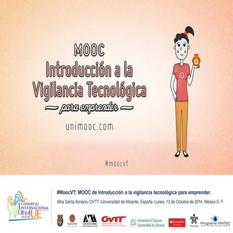 #MoocVT: Primer MOOC de Introducción a la vigilancia tecnológica para emprender