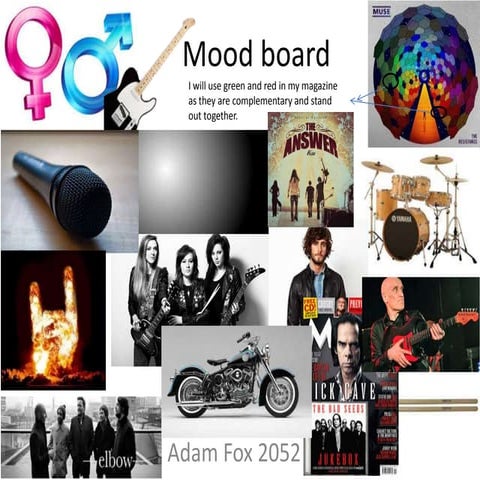 Masthead font styles for pop magazine | PPTX