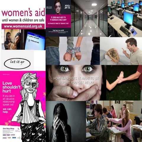 Mood board domestic violence