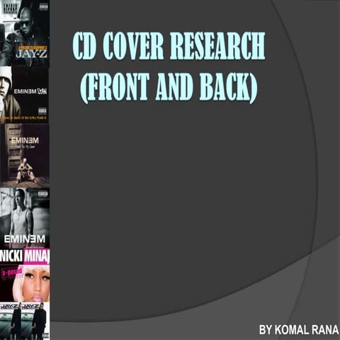 CD Cover Research 