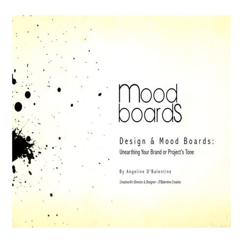 Design & Mood boards - D'Balentine Creative