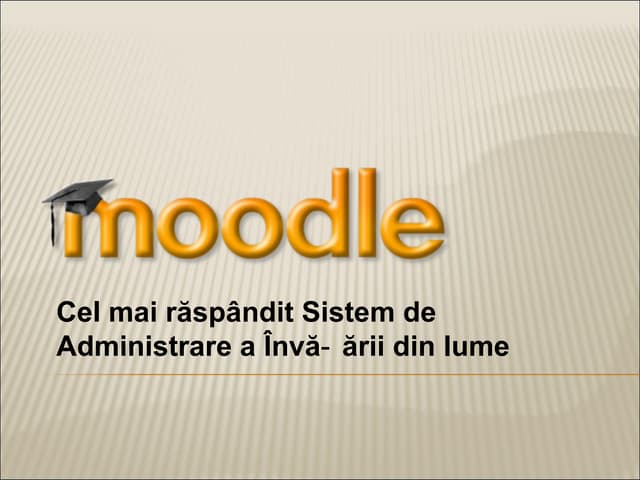 Moodle Scoli Romania