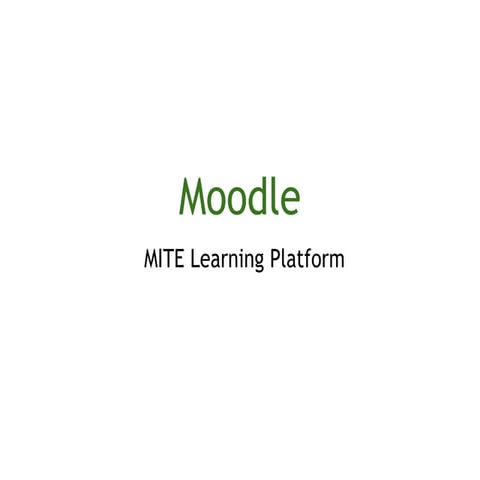 Moodle