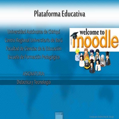 Plataforma Educativa Moodle