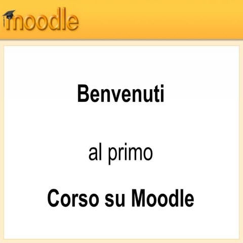Corso Moodle: presentazione