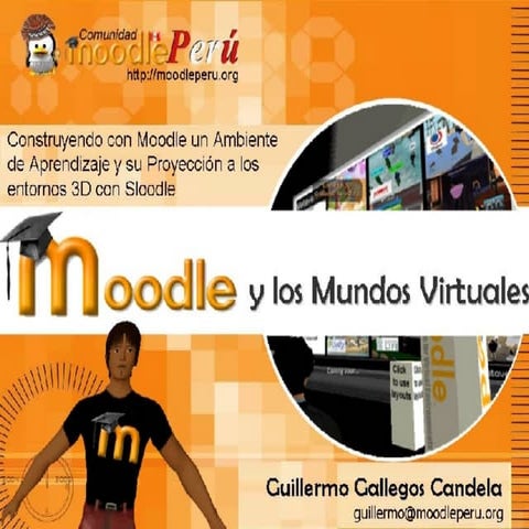 Moodle y los Mundos Virtuales