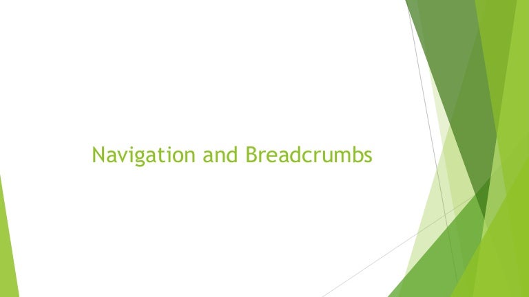 Moodle breadcrumbs and navigation