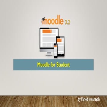 Moodle 3.2 - Tutorial (student view) | PDF