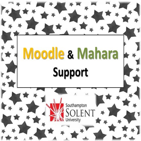 Moodle & Mahara Support