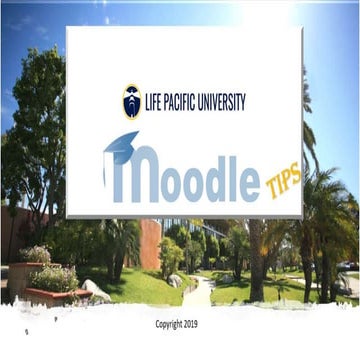 Moodle Tips for LPU Students