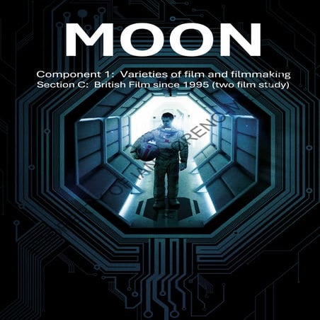 MOON booklet - a guide, workbook and text book for A-Level film studies for E...