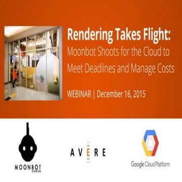 Rendering Takes Flight