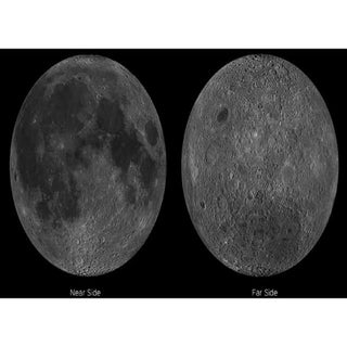 Dr. PANKAJ DHUSSA Moon Near Side and Far Side  from NASAâs Lunar Reconnaissance Orbiter