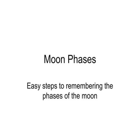 Moon phases