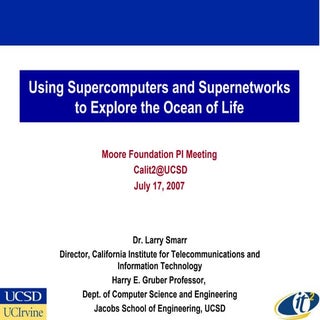 Using Supercomputers and Supernetwo...