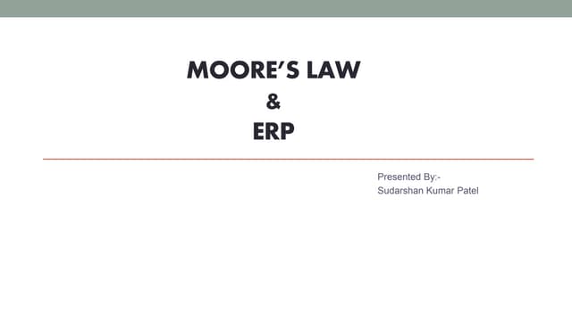 Moore's law