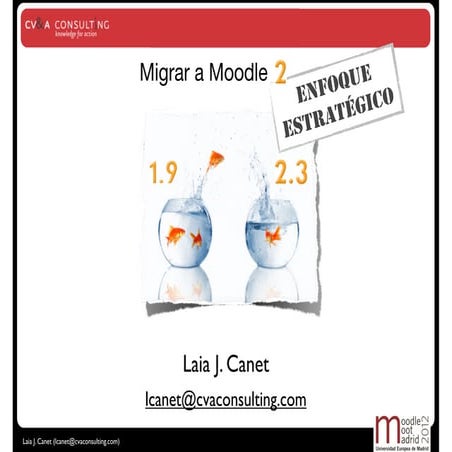 Migrar a Moodle 2.3: un enfoque estratégico